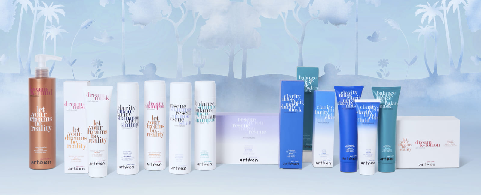 серия ухода за волосами Артего купить минск